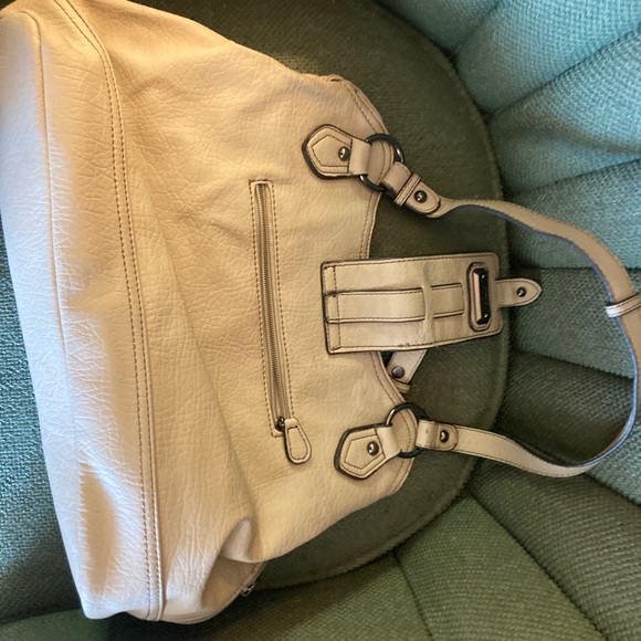 Plum Purse Vintage off white color - Picture 6 of 10